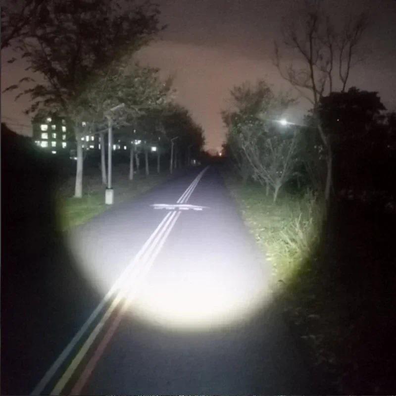 Powerful LED Flashlight USB Rechargeable Torch Super Bright Hand Light Emergency Camping Multifunctional Lantern Fishing Light