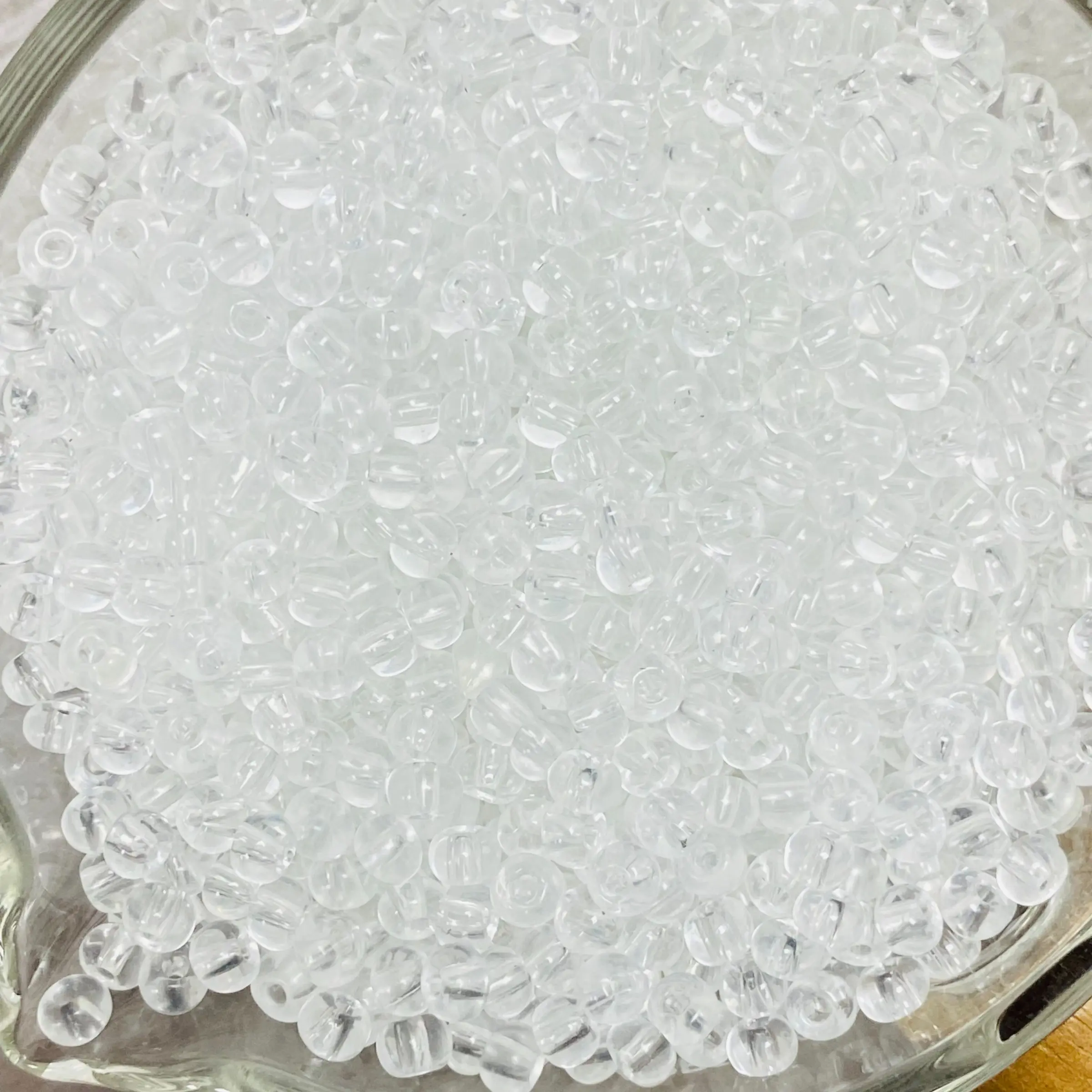 3mm Transparent Glass Seed Beads, Single Color, 30g Versatile Beads, Ideal for Jewelry Making, Bracelets, Earrings, Necklaces DIY Accessories