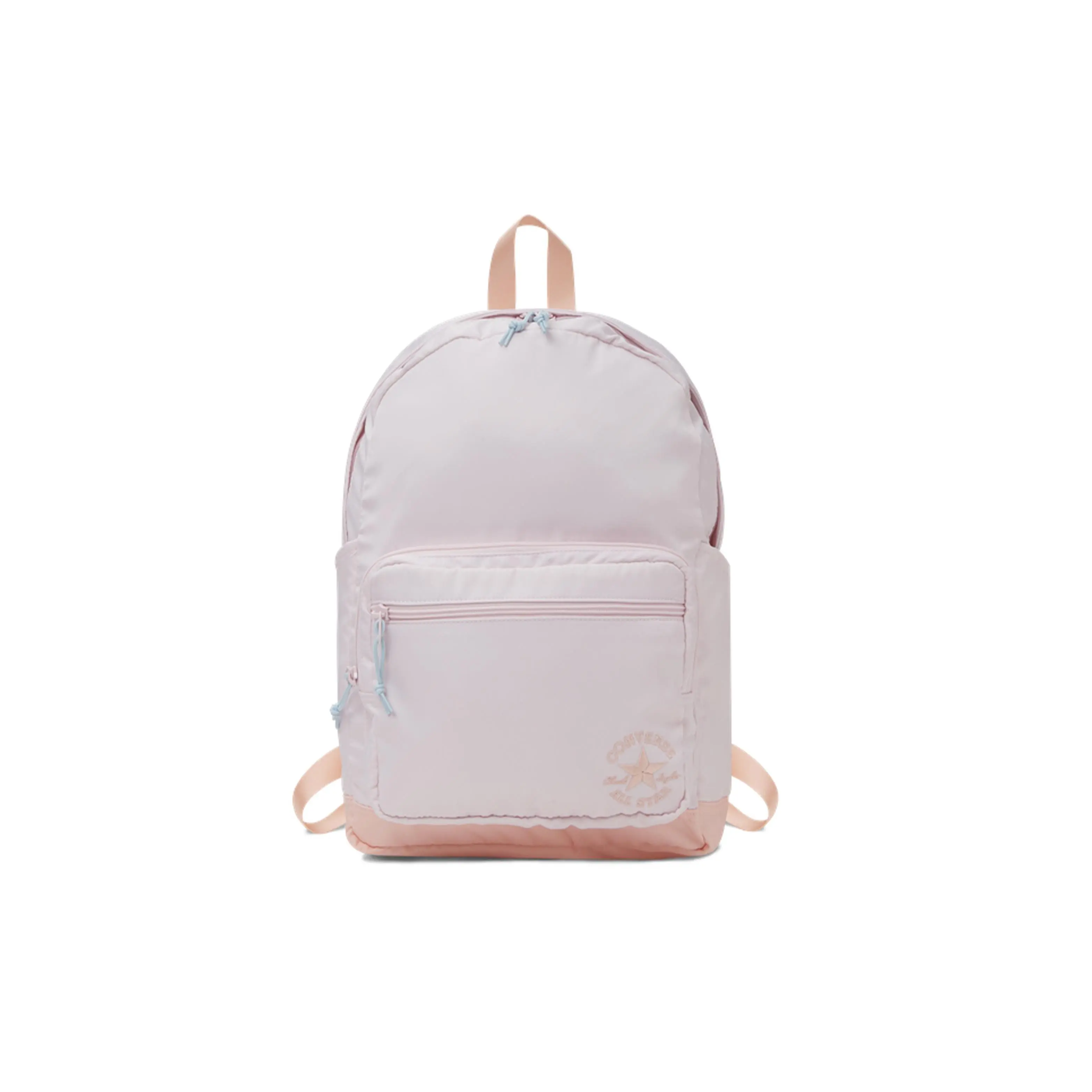 Converse GO 2 Large-Capacity Polyester Backpack for Men and Women – Casual Style in Pink