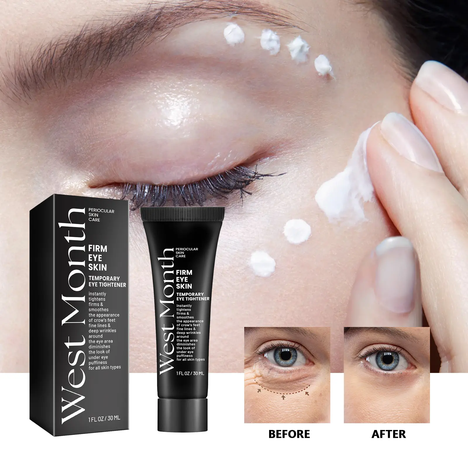 Daily Eye Moisturizer Cream - Nourishing, Comforting Delicate Periorbital Skin, Essential Skincare Treatment for the Eye Area Moisture Firming Smooth Hydrate Hydrating Moisturizing