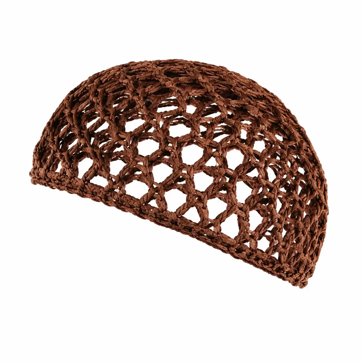 5-Piece Women’s Breathable Crochet Sleep Caps with Hollow Mesh Design for Gentle Hair Protection, Wig Security, Heatless Curl Maintenance, and Overnight Styling—Soft, Lightweight, and Ideal for Daily Use