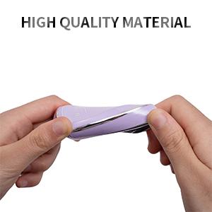 Car Key Fob Cover Compatible with Chevy Key Shell Car Accessories Remote Key Protector Fits Chevy Equinox Malibu Camaro Traverse 5-Button Smart Key, Purple