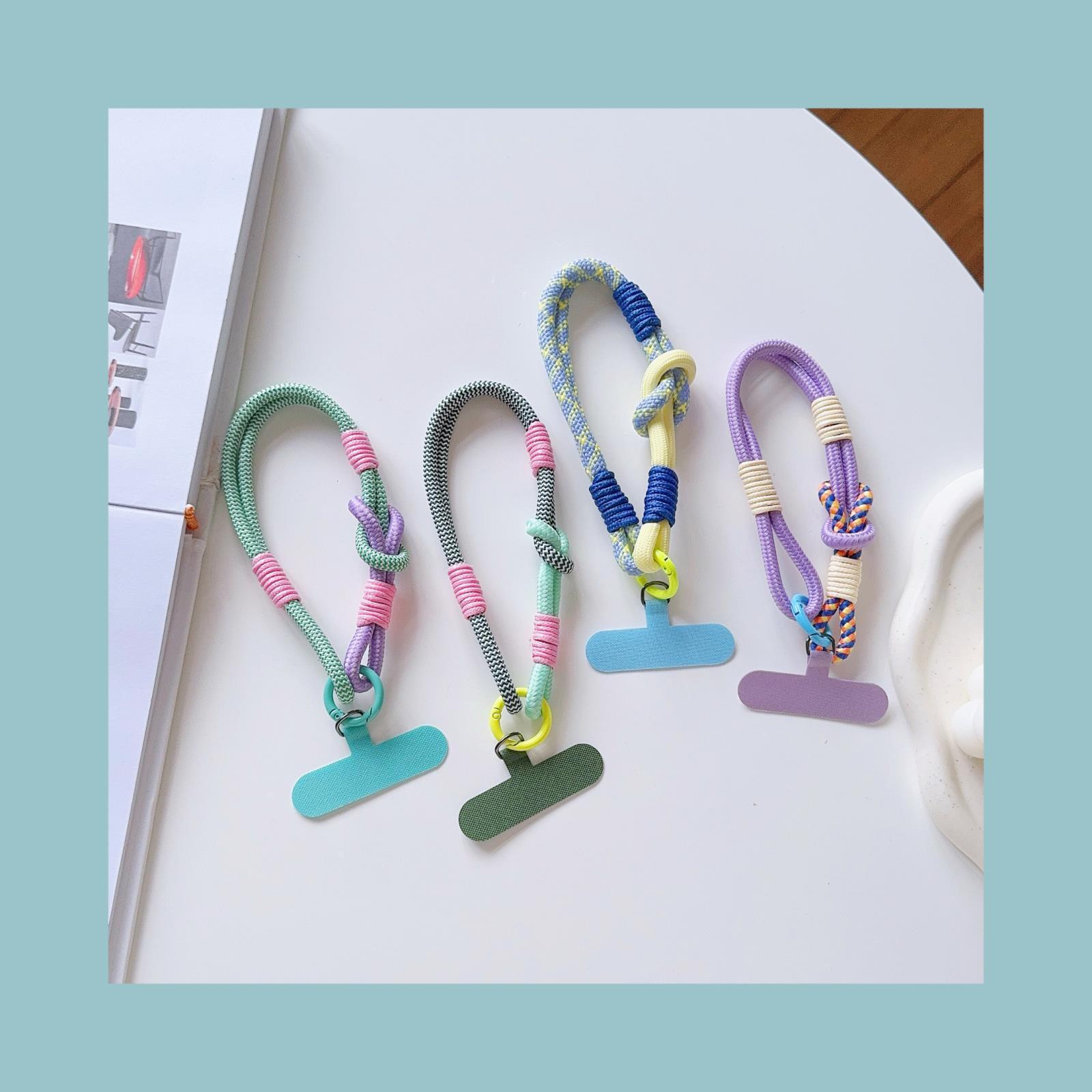 2PCS Phone Lanyard Wrist Strap – Universal Anti-Slip, Anti-Fall Connector for Phone Cases, Portable Pendant for Protection, Stylish & Convenient for On-the-Go & Outdoor Use