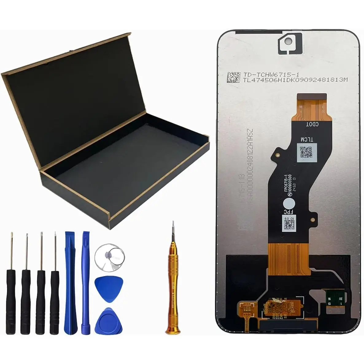 LCD Screen Display  Digitizer Assembly  for BLU View Speed Ultra LCD Screen B1660V