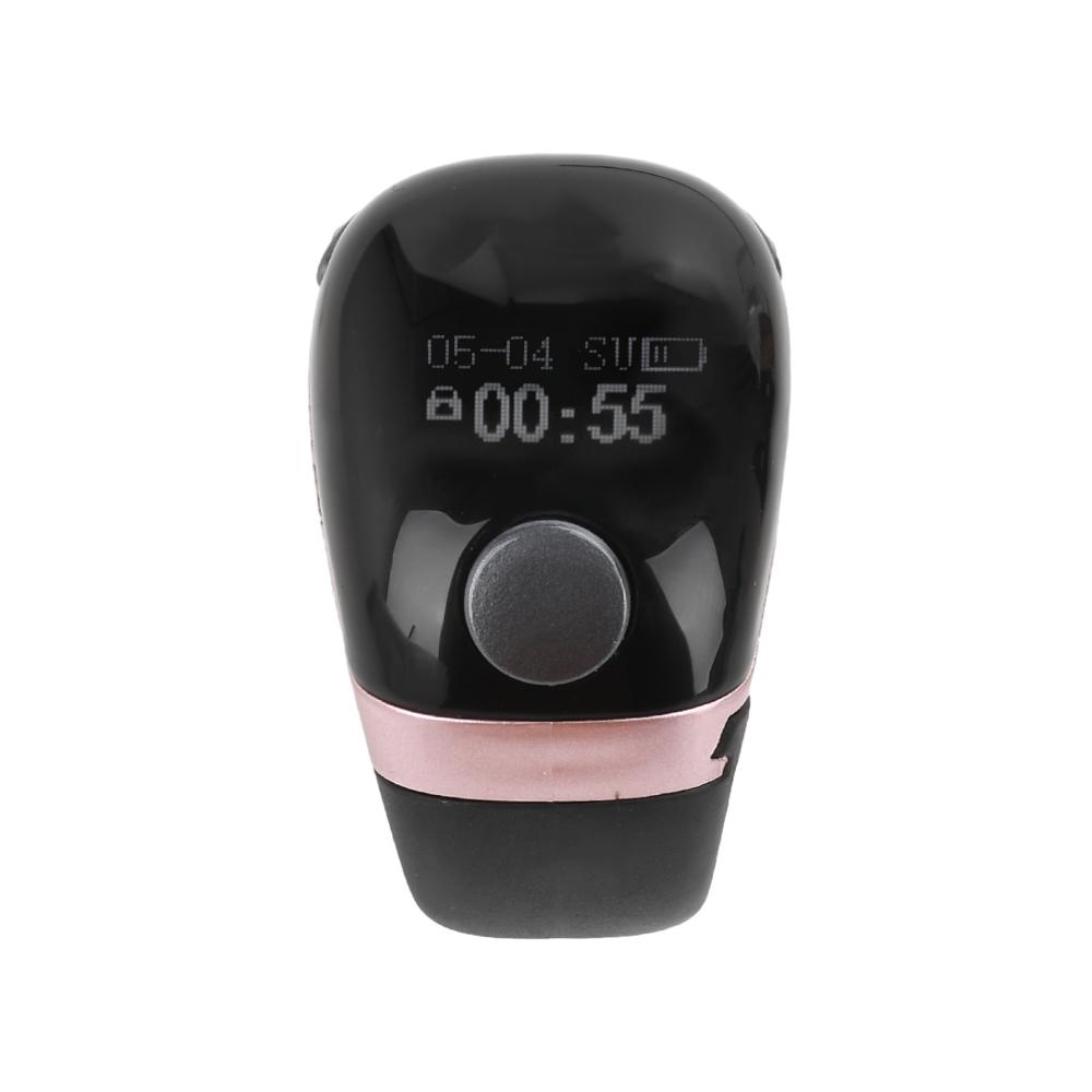 LCD Electronic Digital Tally Counter Smart Ring Point Marker Row Finger Counter Type-C Charging Ring Holder Mini Stitch Counter