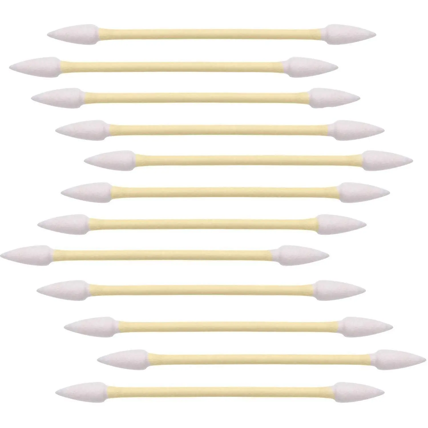 1200pcs Precision Tip Cotton Swabs for Makeup, Bamboo Sticks and Double Pointed |   Bamboo sticks