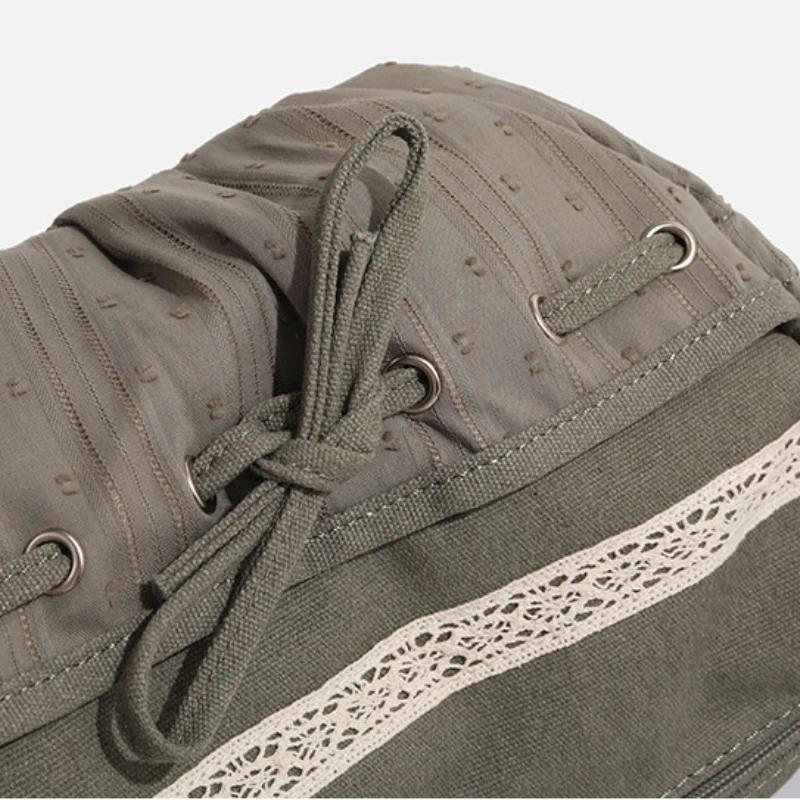 2025 New Designer Women Casual Shoulder Bag Y2K Aesthetic Streetwear Drawstring Handbag Vinage Crossbody Bag Denim Bag