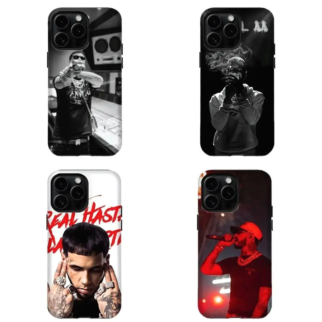 Latin Hip-Hop Inspired Phone Case Suitable for iPhone 17-11 Pro Max/Plus and  Samsung Galaxy S23-25