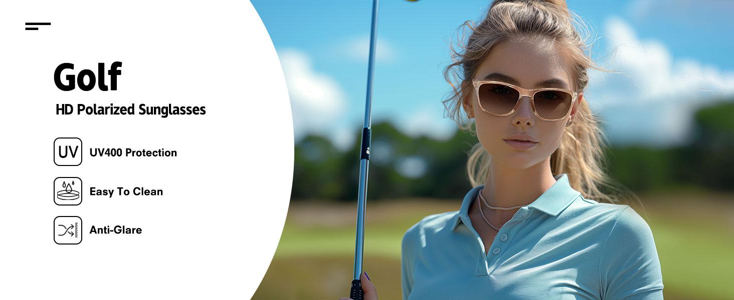 FOZONO Polarized Sports Sunglasses for Men Women, UV400 Protection Anti Glare Sun Glasses for Driving Running Cycling Fishing