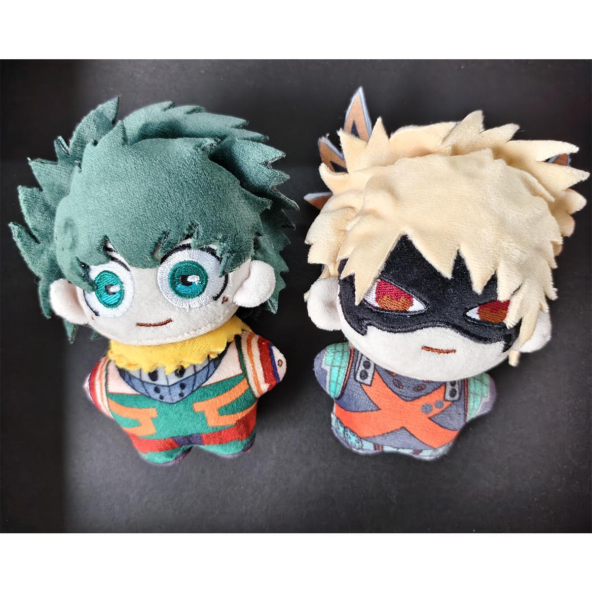 MHA Anime Midoriya Izuku Bakugou Katsuki Plush Keychain Todoroki Shoto Figure Cosplay doll Cartoon Props Stuffed Plush Toys Gift MHA Anime Midoriya Izuku Bakugou Katsuki Plush Keychain Todoroki Shoto Figure Cosplay doll Cartoon Props Stuffed Plush Toys Gift