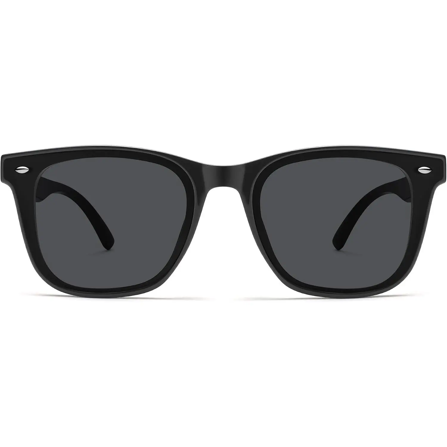 Trendy Oversized Fashion Square Sunglasses for Women Men VL9931 | Retro Low Bridge Fit UV Protection Shades