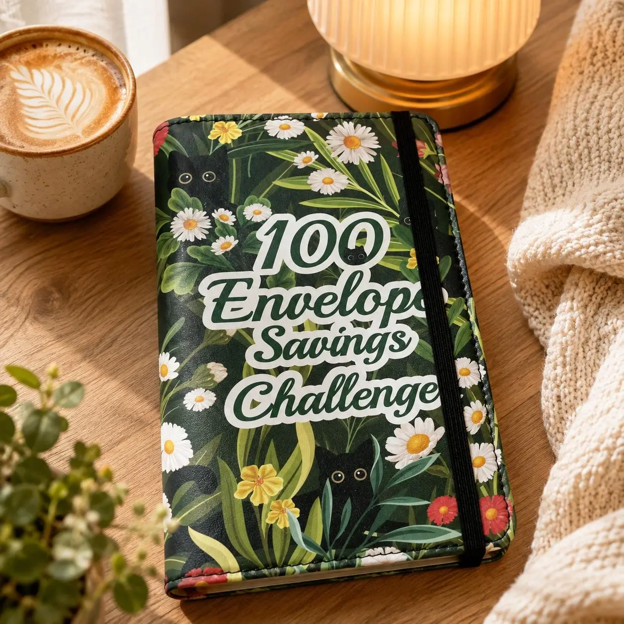 100 Envelope Challenge Binder, Cash Stuffing Budget Binder with Cash Envelopes, Money Saving Challenge Book, 50 PVC Sleeves with 100 Slots and Savings Tracker, Save $5,050, Budget Planner
