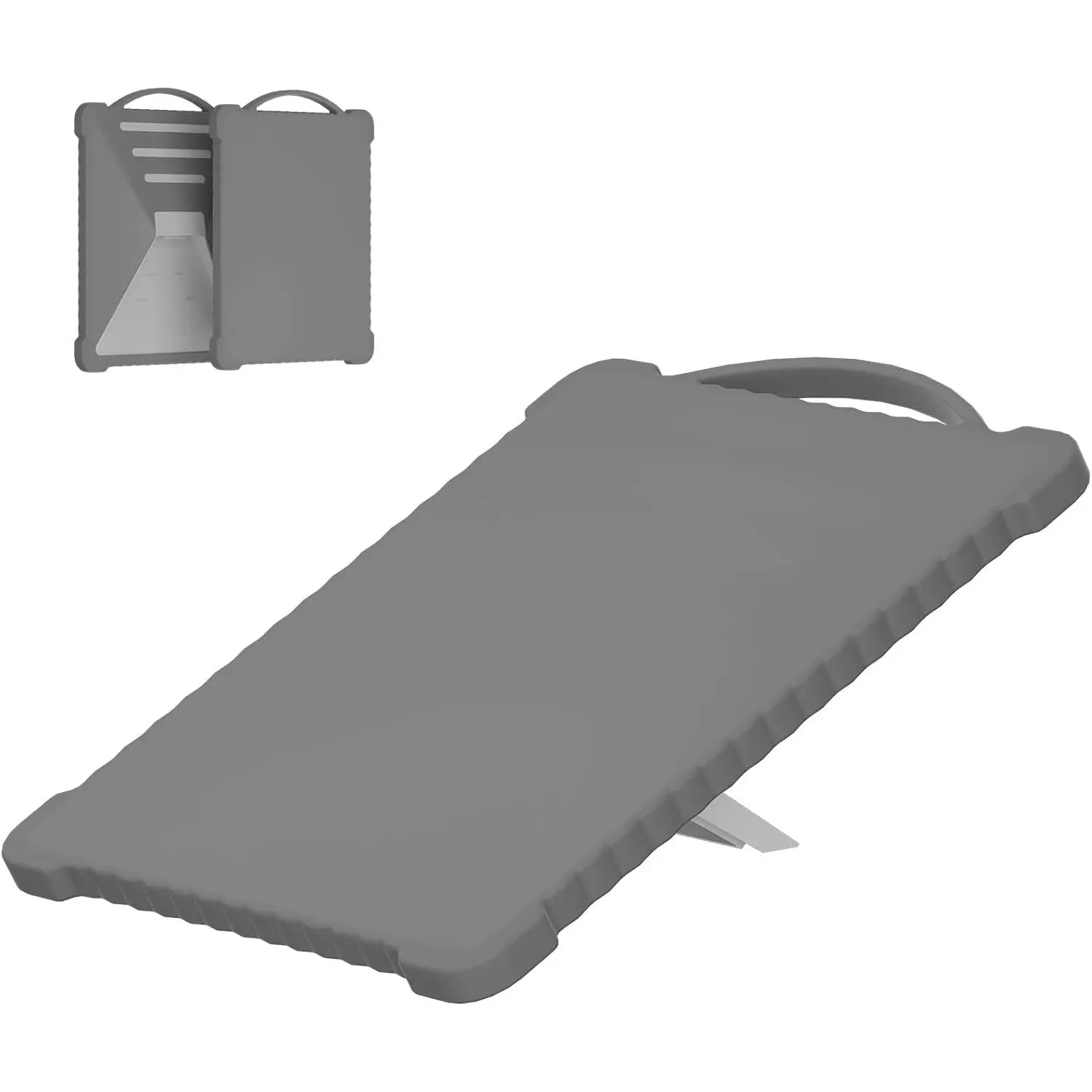 Protective Cover for Starlink Mini, Liquid  Case with Comfortable Handle, Portable Scratch-Resistant Full Cover, Wavy  Design for Starlink Dish Mini Accessories (Gray)