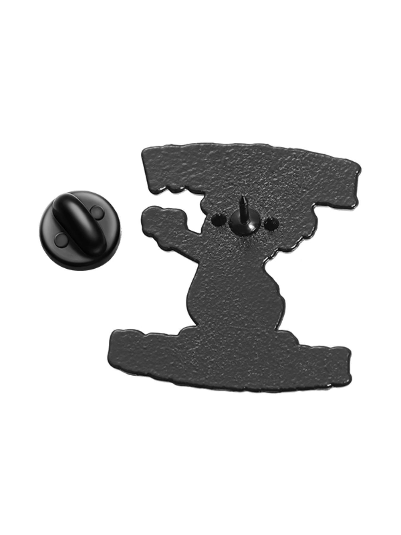 Letter & Cartoon Duck Design Brooch Clip, Fashion Alloy Clothing Accessories for Men & Women, Suitable for Daily Wear