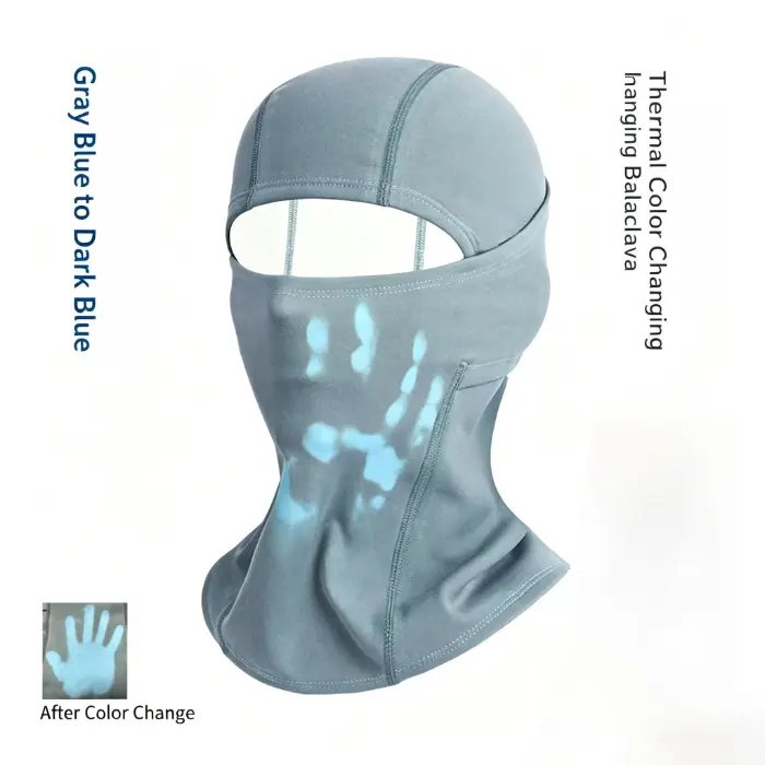 Breathable Temperature Breathing Discoloration Headgear Thermal Sensing Mask Face Mask