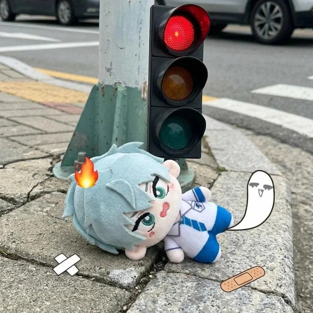 Kawaii Anime Alien Stage Starfish Body Cotton Doll Ivan Till Stuffed Desk Cosplay Stuffed Alien Stage Fans Collection Toys Gifts