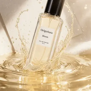 Origoaura Floral Musk Perfume 50ML, Gentle Clean Scent for Daily Use, Formaldehyde-Free, Contains Alcohol, Flammable Liquid
