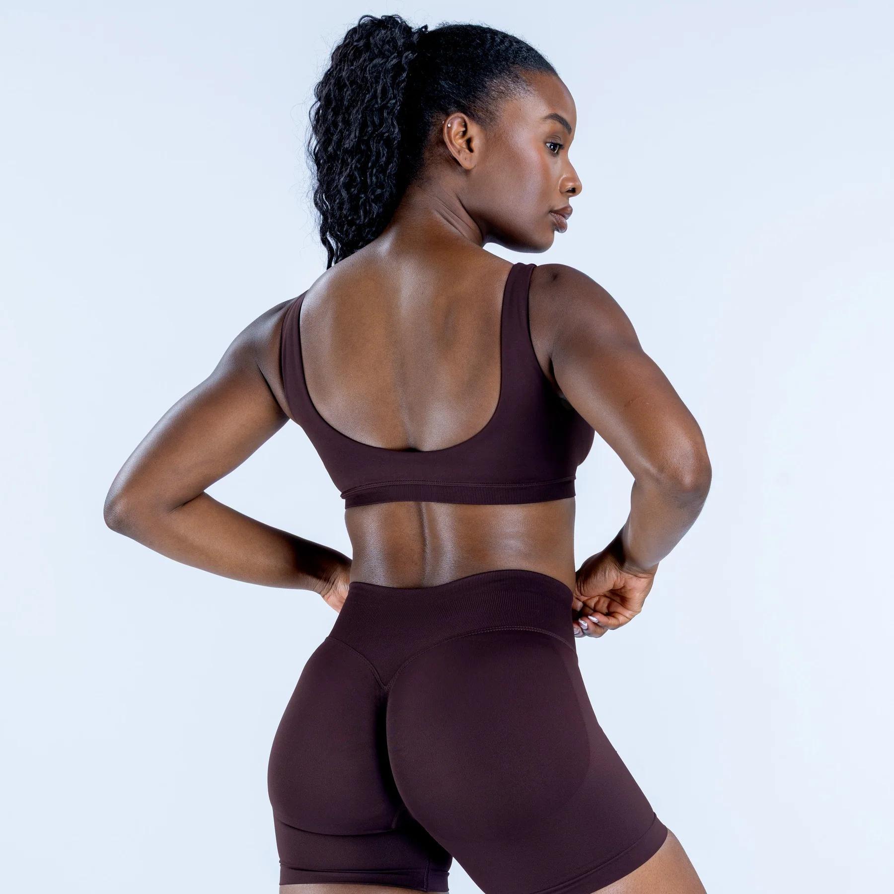 U-Back Shockproof Push Up Sports Bra & High Waisted Leggings, Women's Seamless Yoga Set , Running Outdoor Training U-Back Shockproof Push Up Sports Bra & High Waisted Leggings, Women's Seamless Yoga Set , Running Outdoor Training