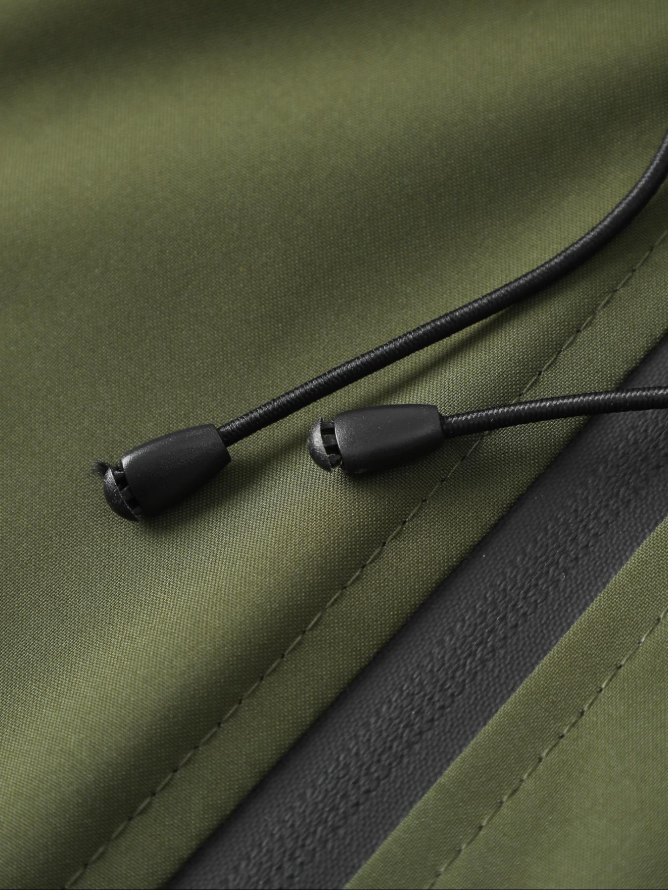 Men's Zip Up Hooded Jacket, Casual Regular Fit Long Sleeve Waterproof Windproof Lightweight Jacket for Outdoor Activities, Fashion Men's Outerwear for All Seasons Coats