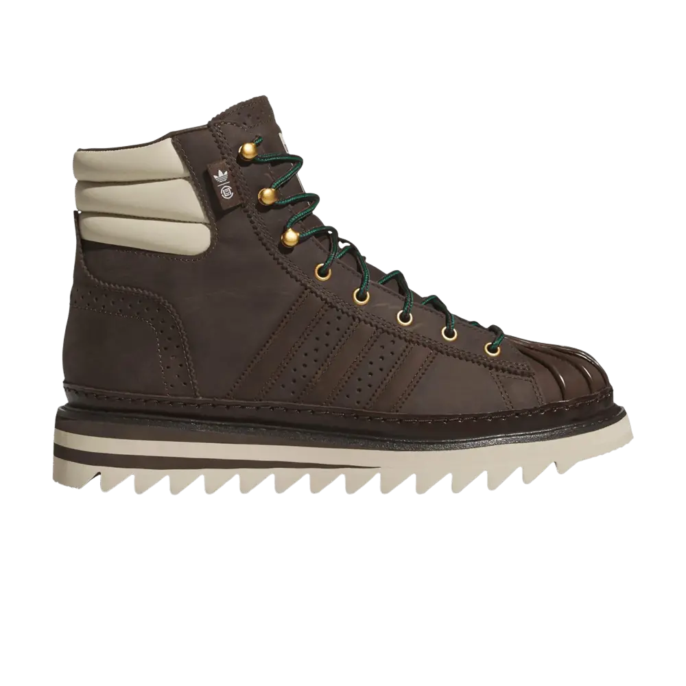 CLOT x adidas Pro Model 'Dark Brown Wonder Beige' (Unisex) Dark Brown/Wonder Beige/Dark Brown ankle boots JQ1263