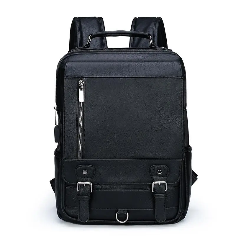 Men's New Large Capacity USB Charging Laptop Backpack, Durable Travel Daypack for Work, Commute, School and Weekend Trips, Shockproof Padded Laptop Sleeve, Multi-Pocket Organizer, Breathable Adjustable Straps, Water Resistant Fabric