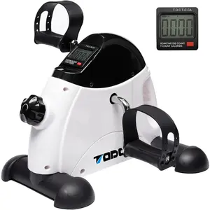 Mini Exercise  Pedal Exerciser Foot Peddler Portable   with Digital