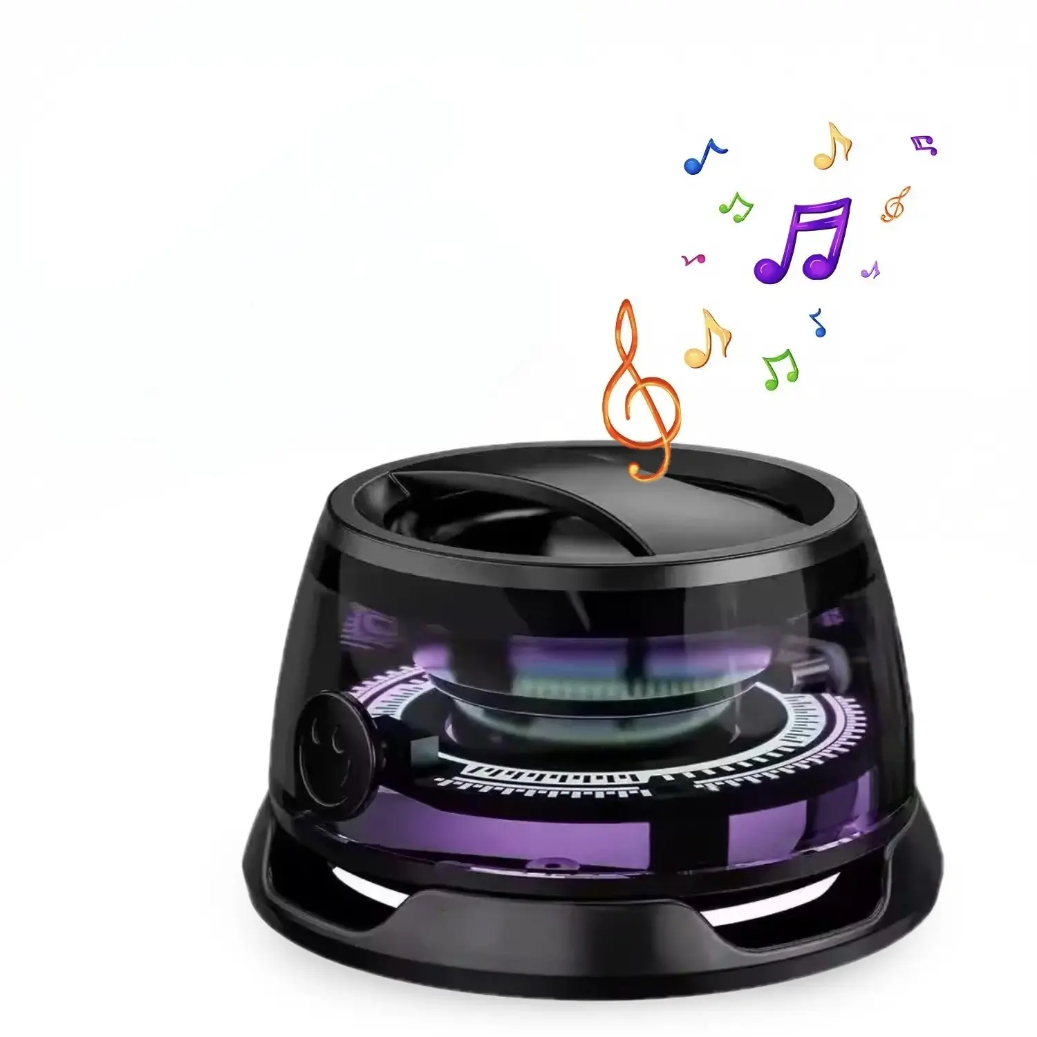 Wireless Pocket Bluetooth Magnetic Speaker Enhanced Bass and High Definition Sound, Bluetooth 5.4 Portable Design with RGB Lights, Deep Bass, TWS Pairing, Wireless Music Anywhere, for iPhone, iPad,Nexus,Laptops and More