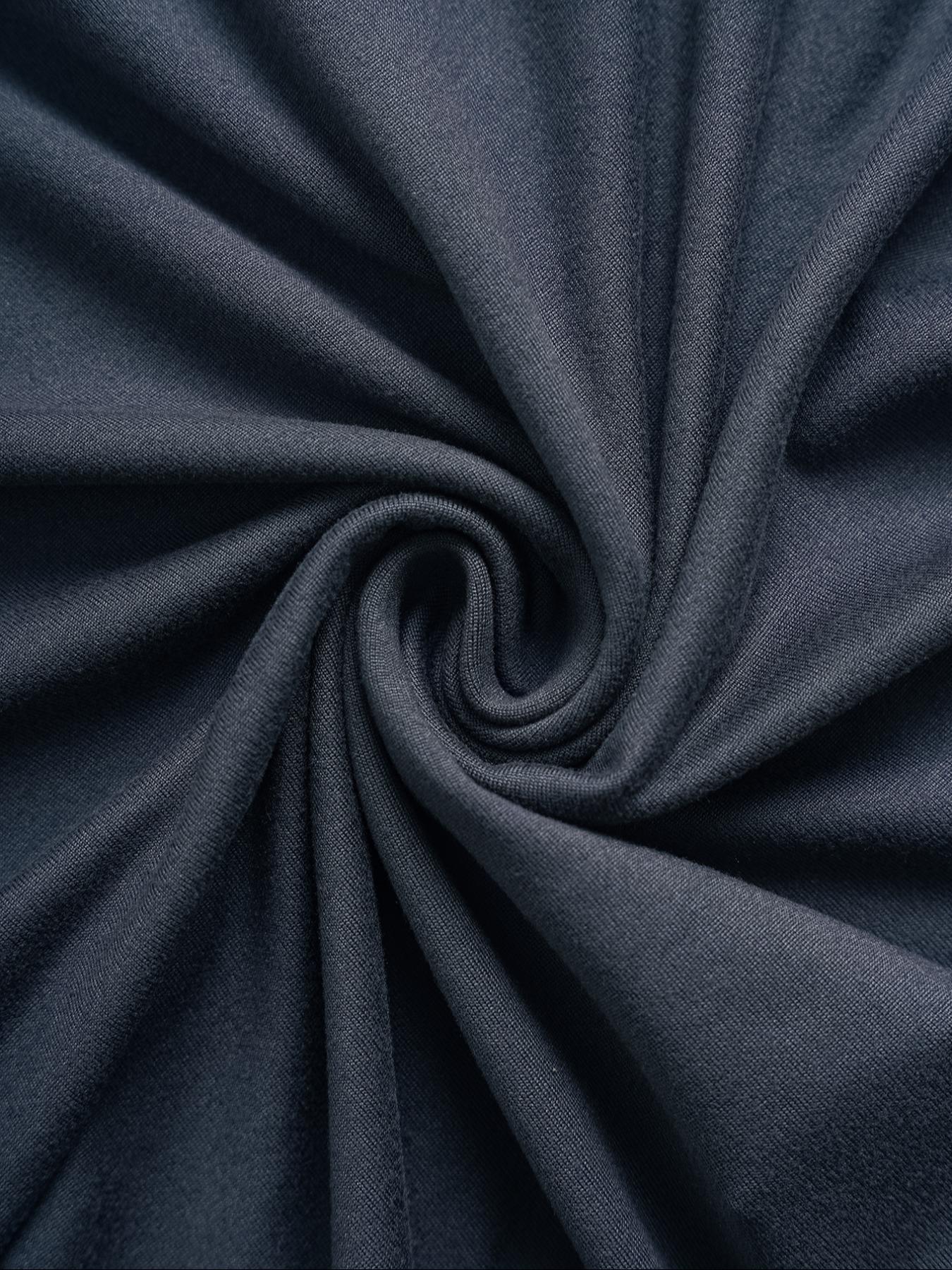 Women's Solid Button Tee, Casual Chic Minimalist Short Sleeve T-shirt for Summer, Ladies Clothes for Daily Wear