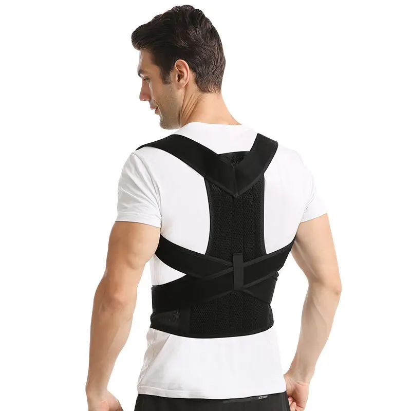 Rotafi Adult Unisex Posture Correction Brace - Back, Chest & Shoulder Corrector with Support for Anti-Hunchback, Sitting Posture Improvement, Adjustable Straps, Back & Shoulders