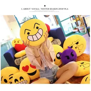 New 12in Cute Pillow Napping Cushion Funny Face Emotional Anger Party Indoor Ornament Children Toys Holiday Gift plush toy