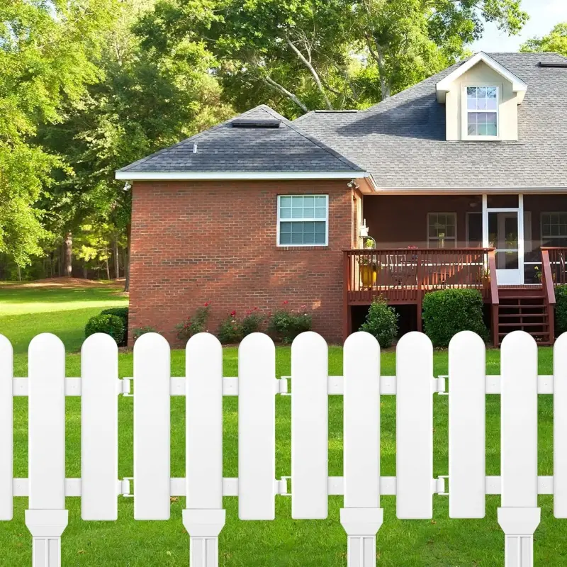 [3D] Garden Zoning Essential 10-Piece Modular Fence Set Lawn Flower Bed Decorative Fence Durable Easy to Install