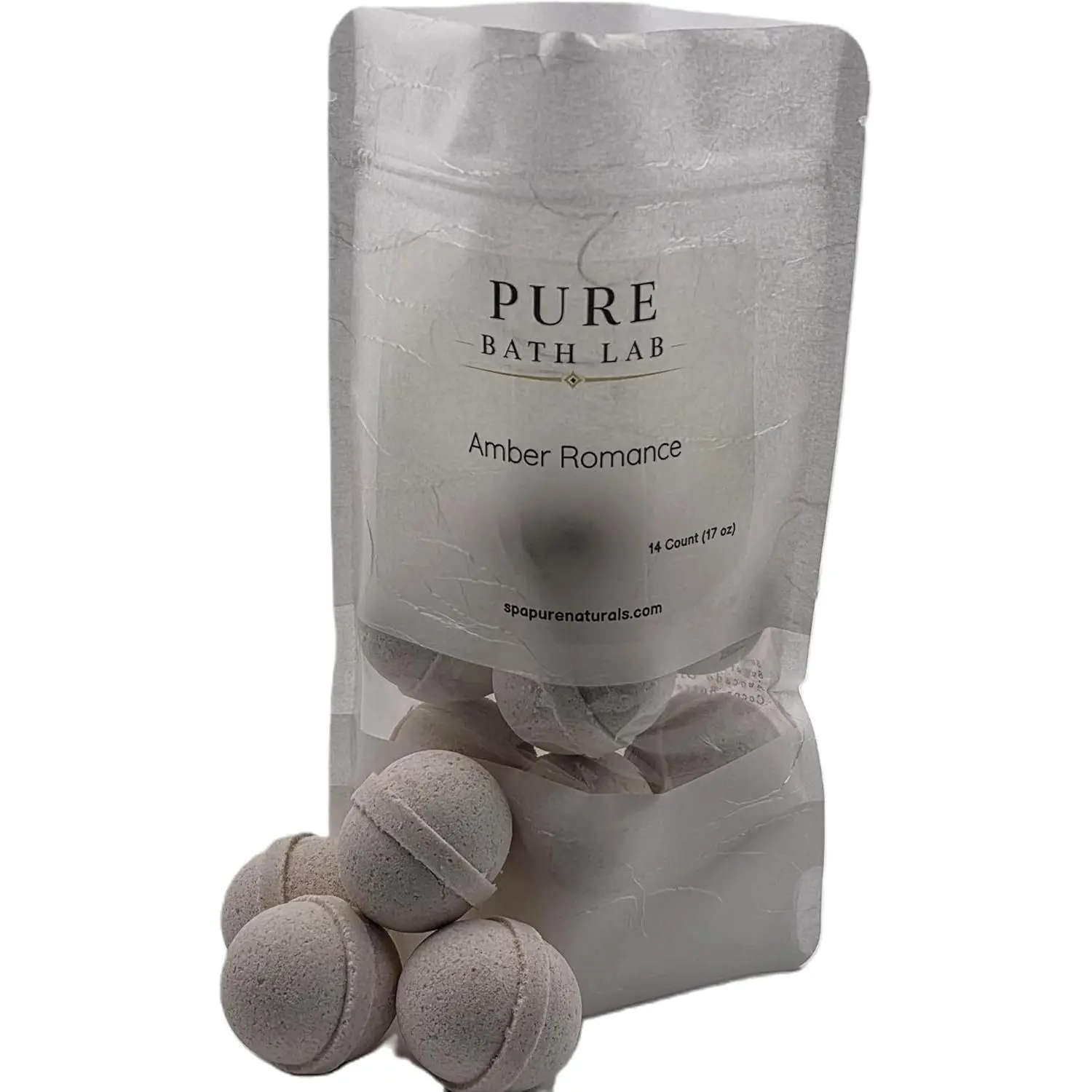 Amber Romancing: Bath Bomb Fizzies Made in USA with Shea Butter, Ultra-Moisturizing, Best for All Skin Types (14 Count) Pack of 1