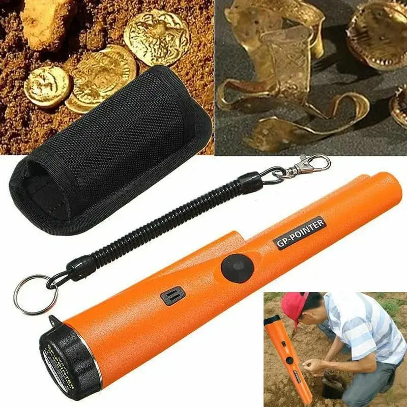 Outdoor Treasure Hunting Metal Detector, Waterproof Handheld Pointer Rod, High Precision, Adult & Child Use, Detector Pinpointer, Options
