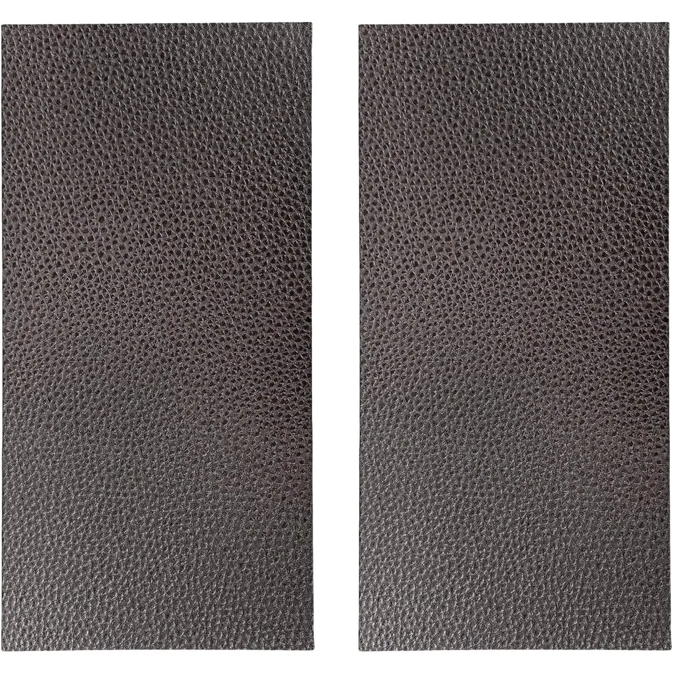 2 count Leather Repair Patch Tape, 4 x 8 Inch PU Vinyl Repair Patches for  Upholstery Seat,  Self Adhesive Leather Tape Repair Kit for Furniture Couches Chairs (Gray)