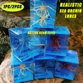 Realistic Sea Urchin Soft Fishing Lure, Large Size Single Pack / Medium Size Twin Pack, Durable TPE Material, Outdoor Fishing Equipment