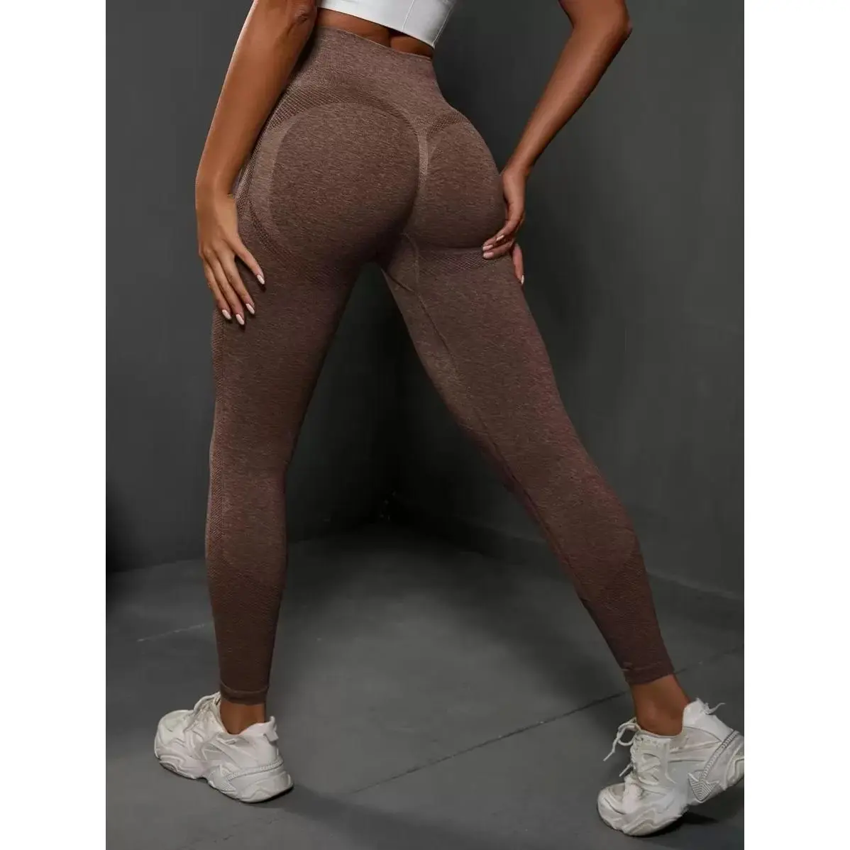 Gameset Sport Yoga Leggings Seamless High Stretch Tummy Control Sports Tights