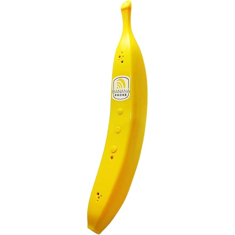 Phone Bluetooth Handset for iPhone and Android Mobile Devices Single Banana Design Wireless Retro Style Handset