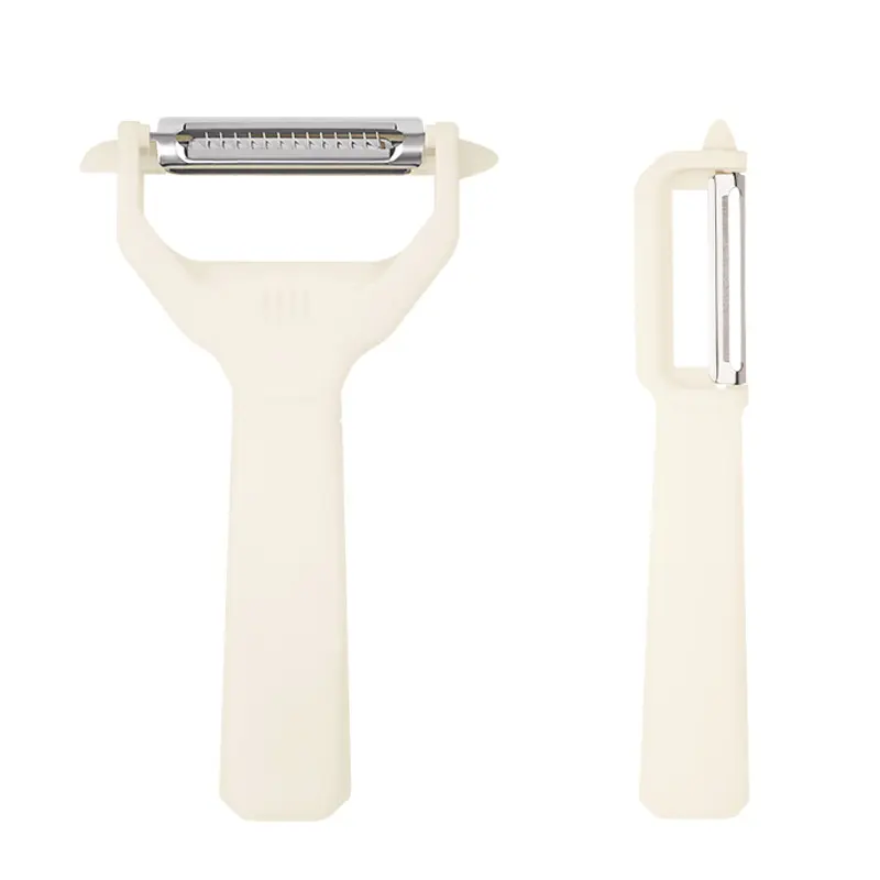 4-in-1 Vegetable Slicer & Peeler, Stainless Steel Multifunctional Julienne Cutter for Potatoes, Carrots & Vegetables Kitchen Utensils