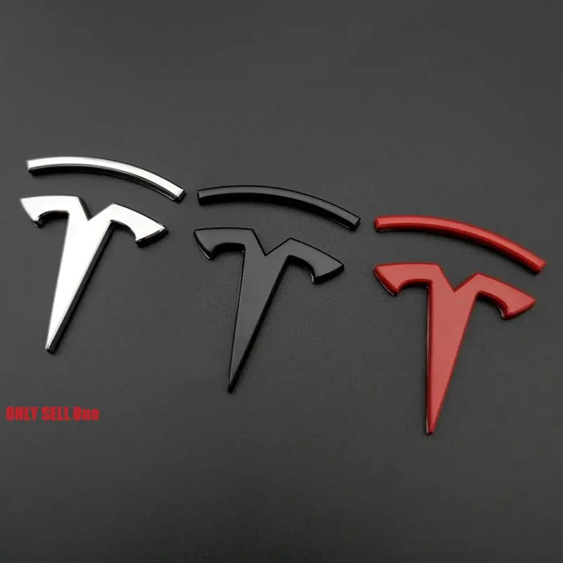 Honda Car Front & Rear Logo Grille Emblem Sticker, Compatible with Tesla Models, Spacex Cybertruck, Auto Accessories