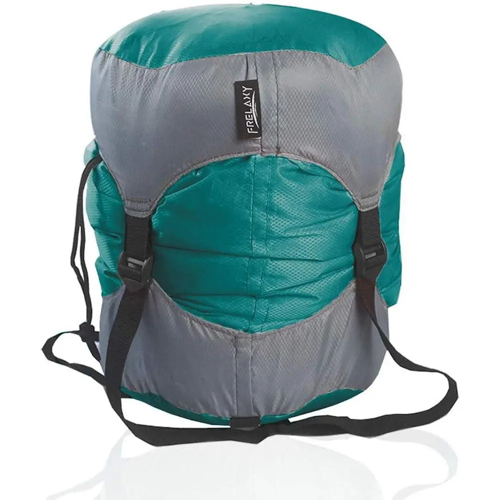 Outdoor sports Frelaxy Compression Sack, Ultralight Sleeping Bag Stuff Sack, 40% More Storage!11L/18L/30L/45L/52L, Compression Stuff Sack - Space Saving Gear for Camping, Hiking, Backpacking
