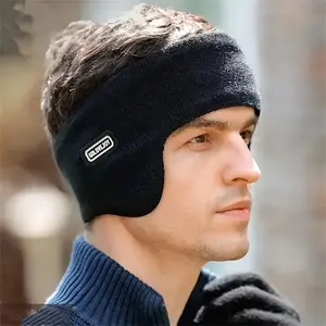 1pc Winter Ski Ear Muffs, Dual-Use Headband, Unisex Windproof Head-Mounted Ear Warmers, Double-Layer Insulation Material, Suitable for Outdoor Sports, Cycling, Running, Fitness, Camping