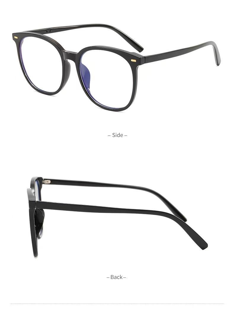 Trendy Leopard Pattern Frame Blue Light Blocking Glasses for Women & Men, Fashion Eyeglasses for Work, Study & Daily Outfit Decor