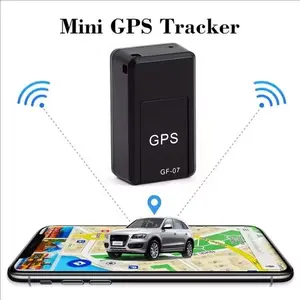 GF07 Mini Magnetic GPS Tracker, 2pcs Portable Locator for Motorcycles & Cars, App-Enabled Position Tracking Device for Pets & Elderly, Gf07 2Pcs