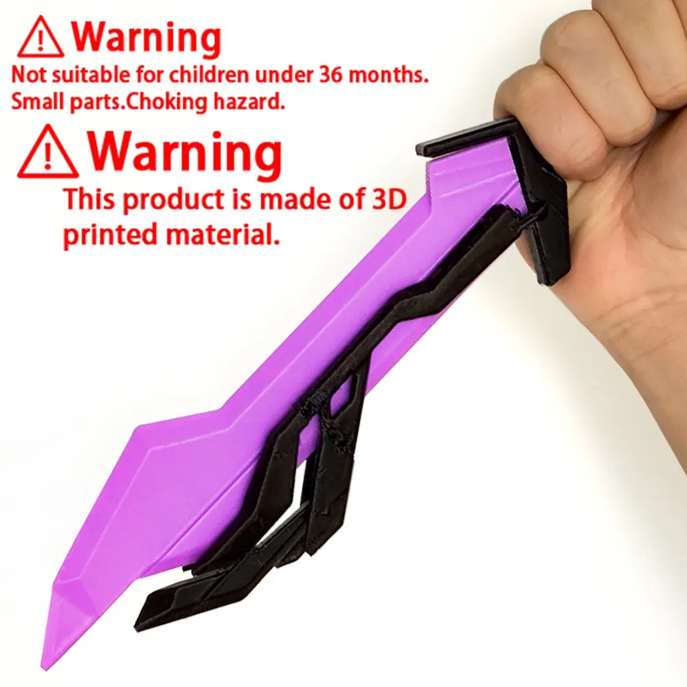 New Skibidi TV-Man Blade Cosplay Prop, TV Blade 3D Printed Toilet Prop, Party Costume Prop, Party Props, Home Decor, Small Parts, Choking Hazard