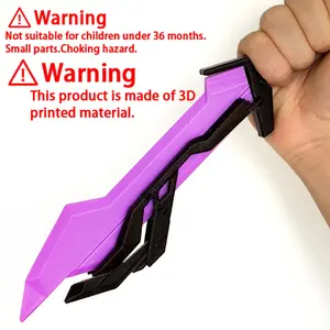 New Skibidi TV-Man Blade Cosplay Prop, TV Blade 3D Printed Toilet Prop, Party Costume Prop, Home Decor