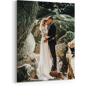 Personalized Custom Canvas Prints: Photo On Canvas (Frame less ) Transform Your Photos into Stunning Framed Wall Art Digitally Printed Photo To Canvas Ideal for Home Decor Gifts Keepsakes