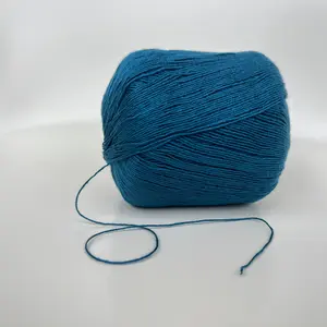 6# Lace Yarn for Handmade Crafts, Medium Fine Crochet Thread, DIY Dolls, Cool Shawl, Cardigan, Skirt, Perfect for Creative Projects