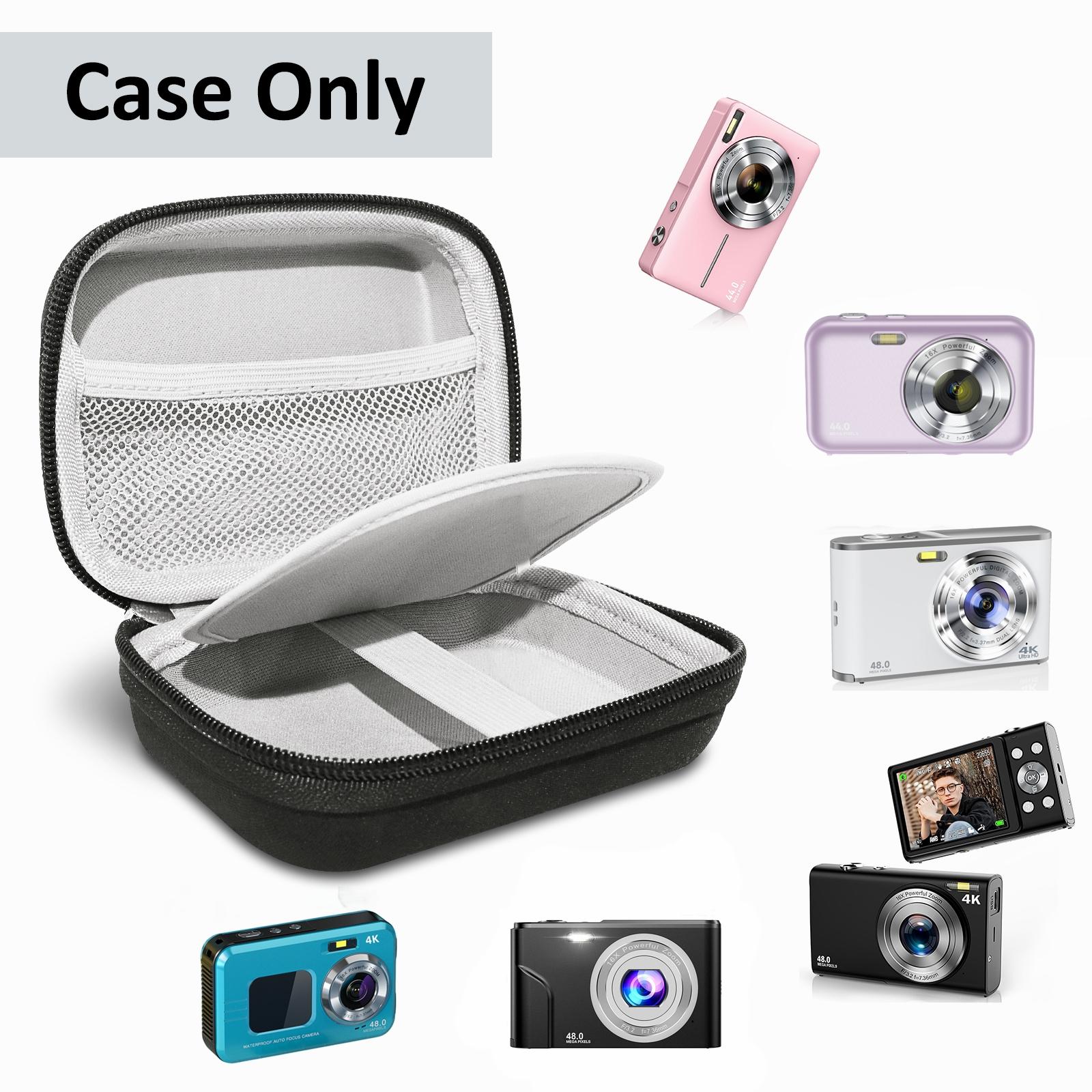 Camera Storage Bag, Square Camera Storage Bag, Multifunctional Camera Storage Bag for Travel & Outdoor, Scratch Proof & Waterproof Camera Zipper Bag, Camera Accessories