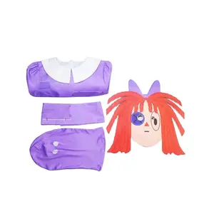 The Amazing Digital Circus Jax Ragatha Queeness Kinger Cosplay Costume Ragatha Dress Carnival Halloween Comic Con Costumes
