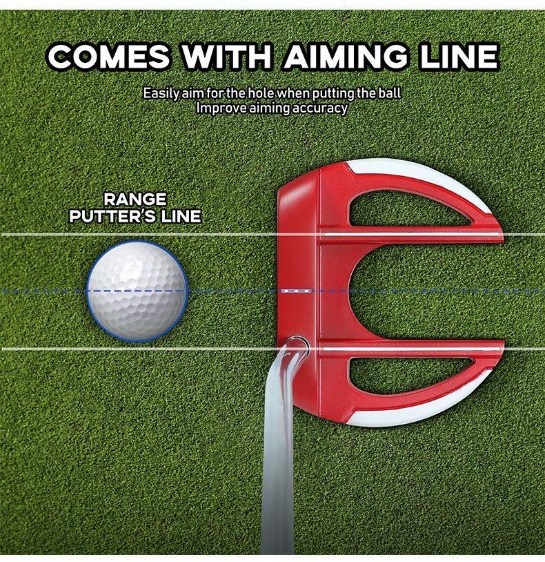 Golf Putter: Precise Feel, Balanced Control, Premium Materials-Available in Three Colors
